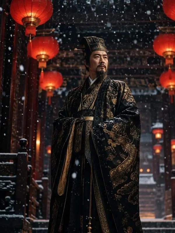 权臣的掌心娇 竖版海报，古装权谋题材短剧